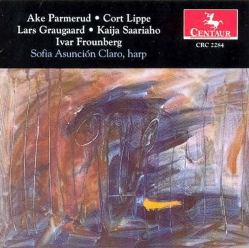 the album cover for Parmerud / Lippe / Saariaho / Frounberg / Claro - Works for Harp