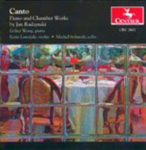 the album cover for Radzynski / Wang / Lansdale / Schmidt - Piano & Chamber Works