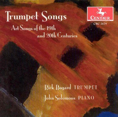 the album cover for Rick Bogard - Trumpet Songs