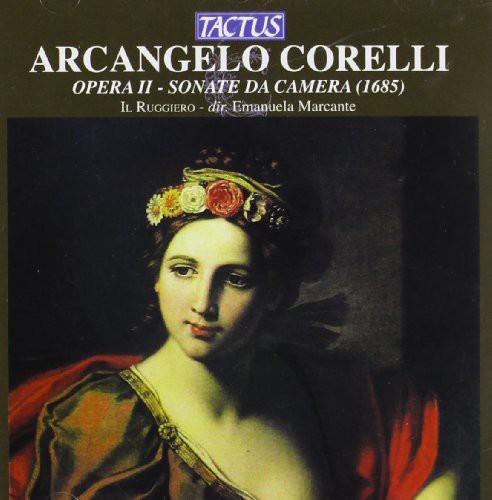 the album cover for Corelli / Il Ruggiero - Chamber Sonatas Op 2
