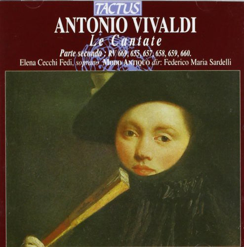 the album cover for Elena Cecchi Fedi - Cantatas 2