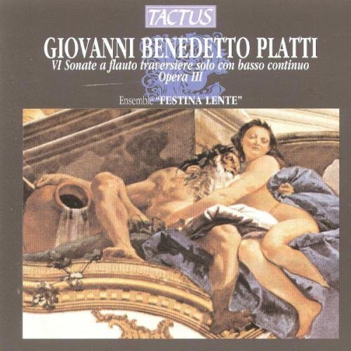 the album cover for Festina Lente - Flute Sonatas