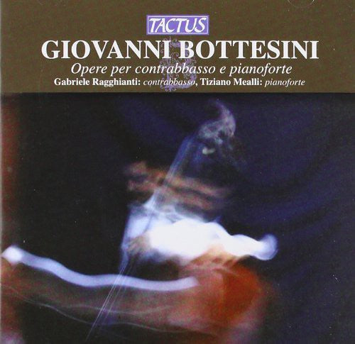 the album cover for Gabriele Ragghianti - Double Bass Works
