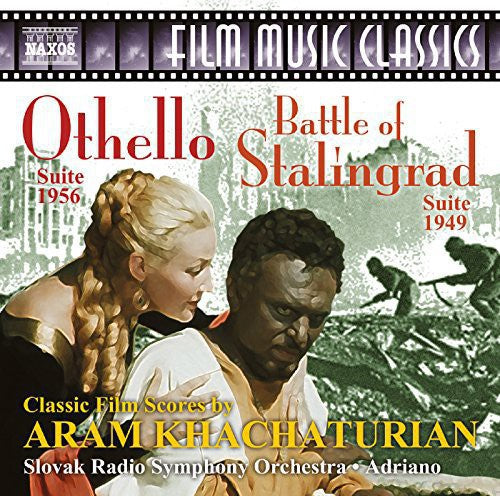 the album cover for Khachaturian - Battle of Stalingrad & Othello Suites