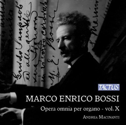 the album cover for Bossi - Complete Organ Works 10