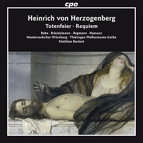 the album cover for Beckert / Thueringen Philharmonie Gotha - Requiem Totenfeier