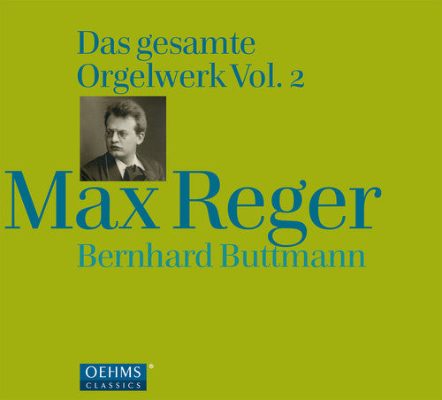 the album cover for Reger - Organ Works 2