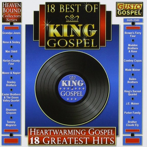 the album cover for 18 Best Of King Bluegrass / Var - 18 Best of King Bluegrass / Various