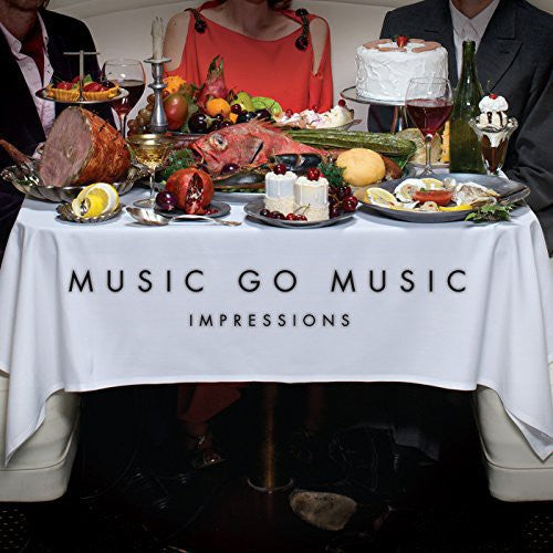 the album cover for Music Go Music - Impressions [Vinyl]