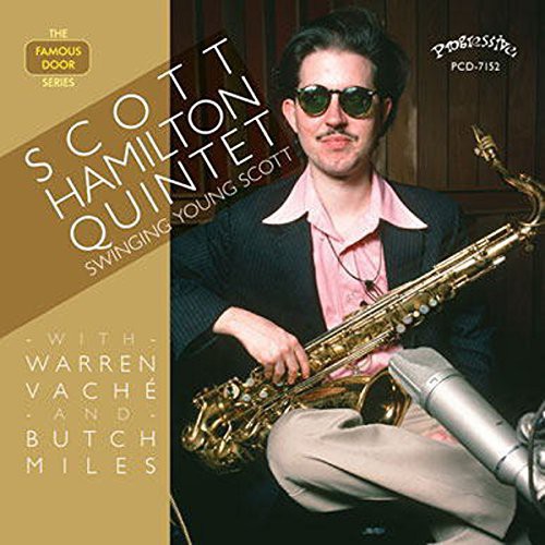 the album cover for Scott Hamilton - Swinging Young Scott