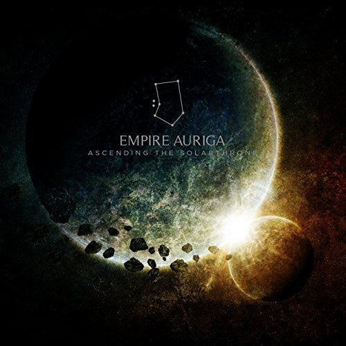 the album cover for Empire Auriga - Ascending the Solarthrone