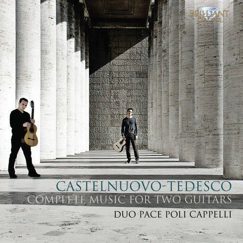 the album cover for Duo Pace Poli Cappelli - Complete Music for Two Guitars