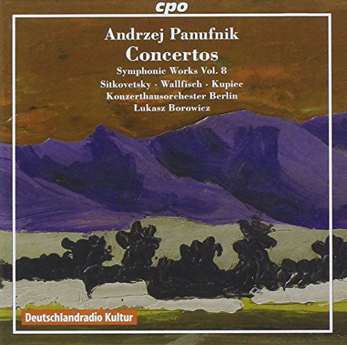 the album cover for Panufnik / Sitkovetsky / Wallfisch - Symphonic Works 8