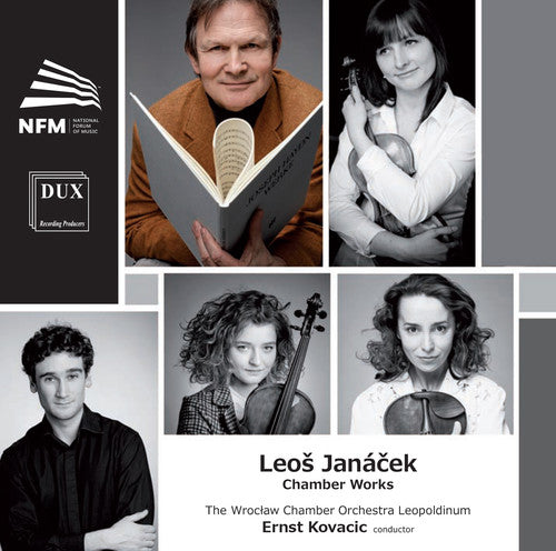 the album cover for Janacek / Kovacic / Wroclaw Chamber Orch - Chamber Works
