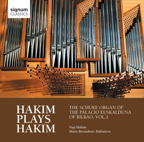 the album cover for Nagi Hakim - Schuke Organ of the Palacio Euskalduna Bilbao 1