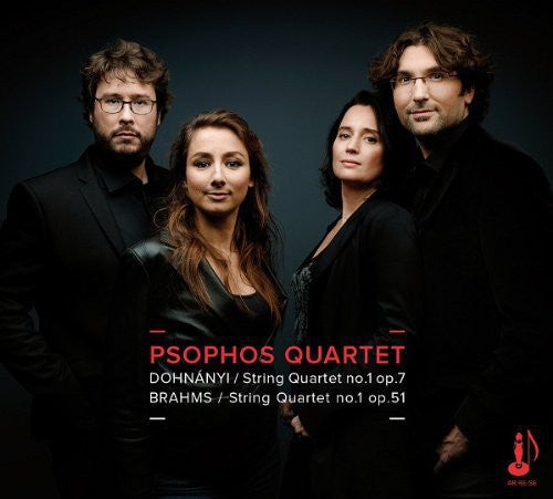 the album cover for Brahms / Psophos Quartet - String Qrt 1 / Str Qrt 1 [Digipak]