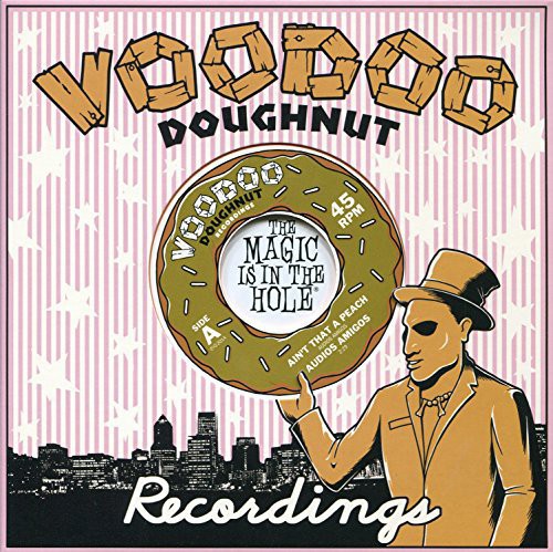 the album cover for Audios Amigos - Ain't That a Peach / Rip City Medley