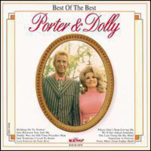the album cover for Wagoner/Parton - Best of the Best
