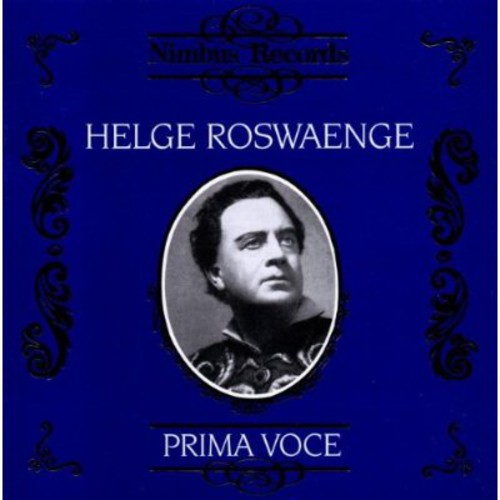 the album cover for Helge Roswaenge - Reocrdings 1933-1942