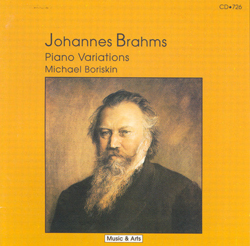 the album cover for Michael Boriskin - Piano Variations