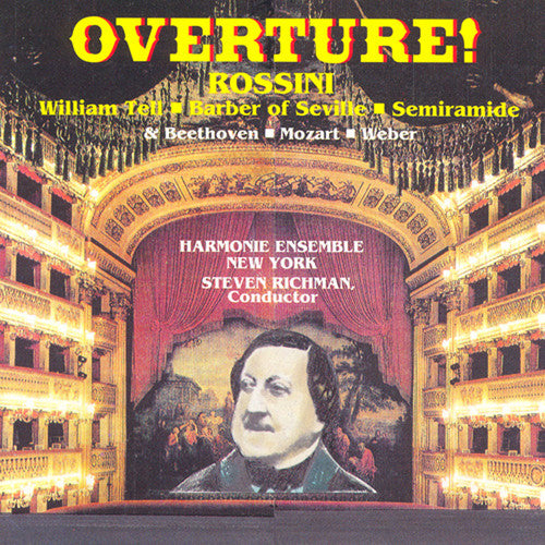 the album cover for Steven Richman - Overture