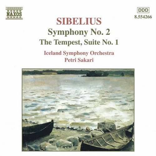 the album cover for Petri Sakari - Symphony 2 in D Major Op 43