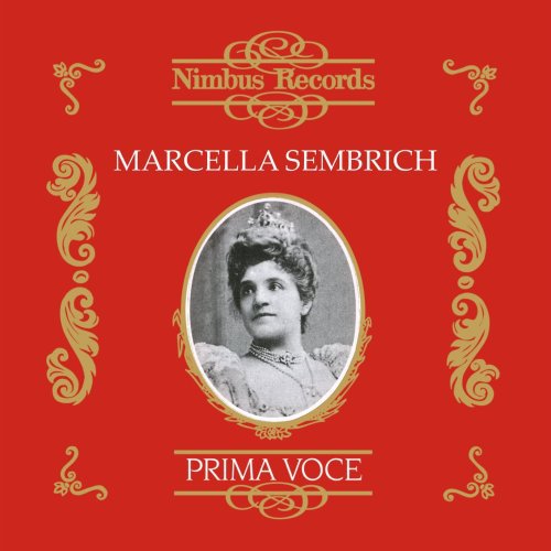 the album cover for Marcella Sembrich - Prima Voce