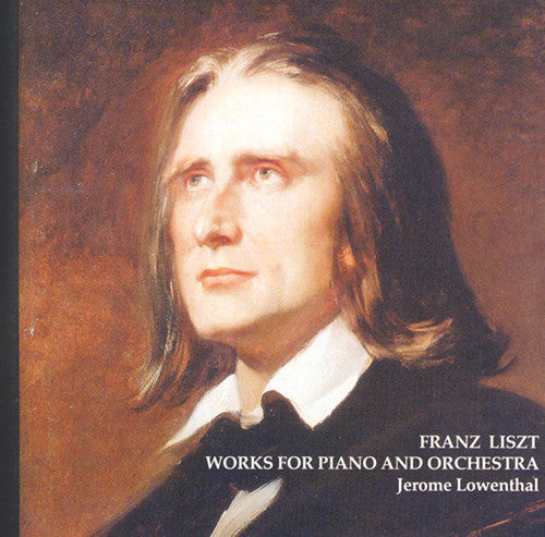 the album cover for Jerome Lowenthal - Piano Concerti 1 & 3 / Malediction / Totentanz