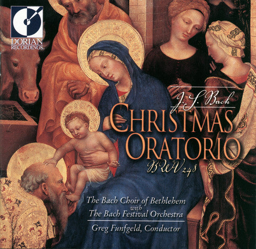 the album cover for Greg Funfgeld - Christmas Oratorio