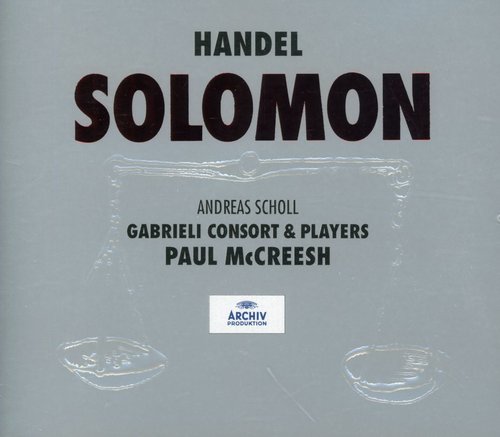 the album cover for Handel / Mccreesh / Scholl / Gabrieli Consort - Solomon (Uk)