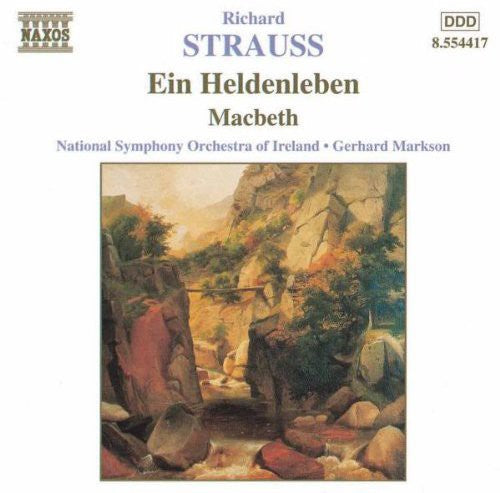 the album cover for Gerhard Markson - Ein Heldenleben / MacBeth