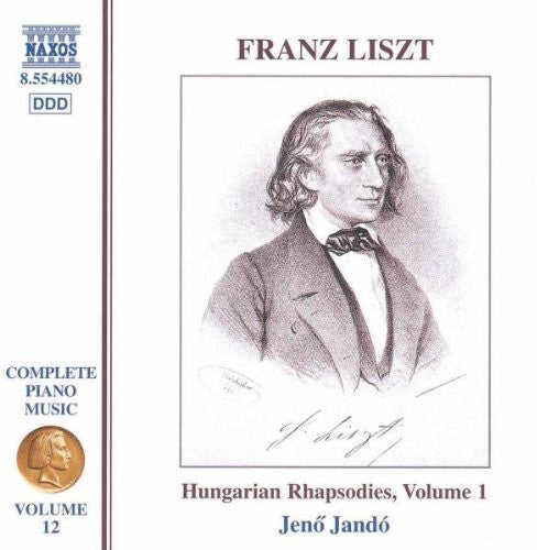 the album cover for JenÅ‘ JandÃ³ - Hungarian Rhapsodies 1