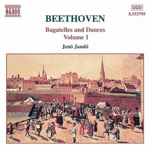 the album cover for JenÅ‘ JandÃ³ - Bagatelles & Dances 1