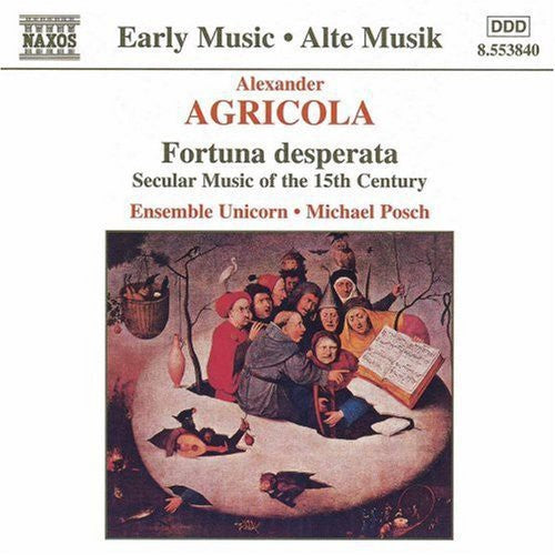the album cover for Unicorn - Fortuna Desperata / Secular Music 15th Century