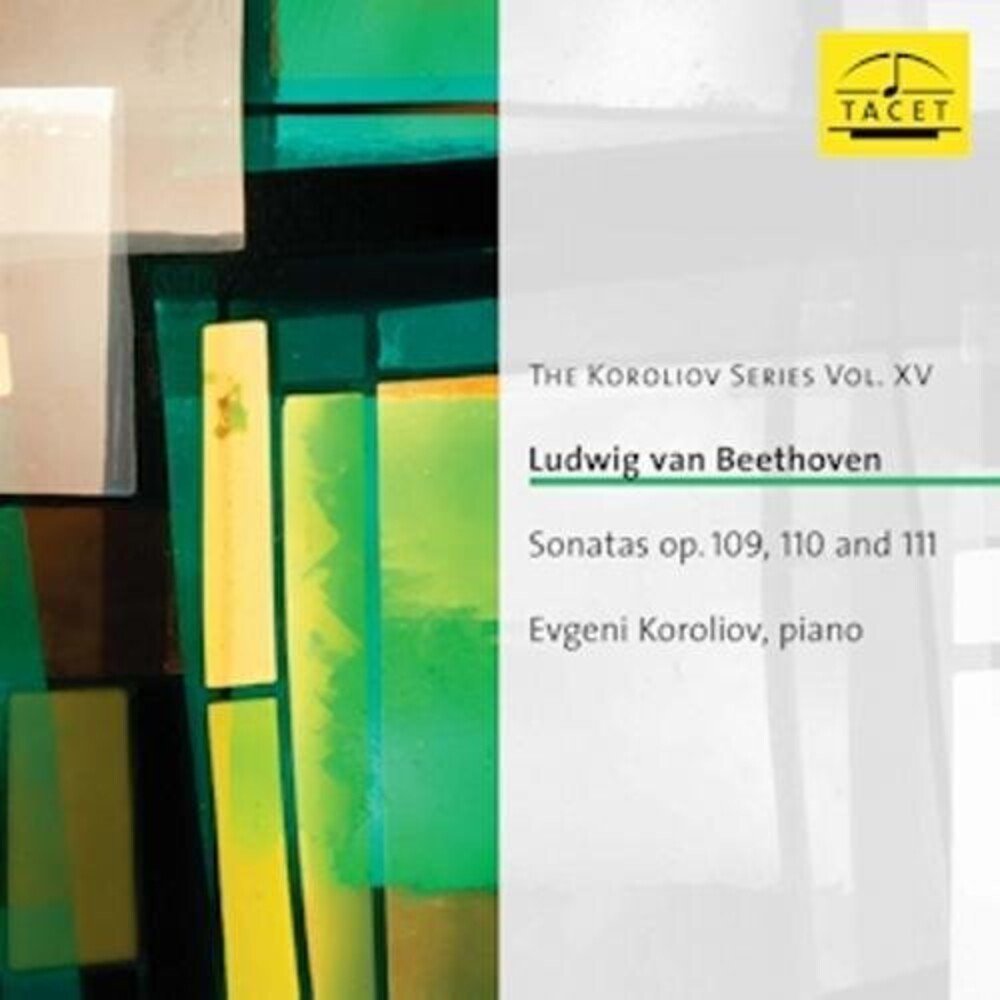 the album cover for Beethoven / Evgeni Koroliov - Piano Sonatas 16
