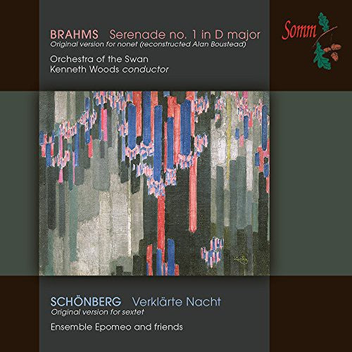 the album cover for Schonberg / Orchestra Of The Swan - Schonberg / Orchestra of the Swan : Music By Brahms & Schonberg