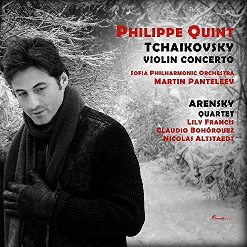 the album cover for Tchaikovsky / Quint - Violin Concerto (Hybr) [Digipak]