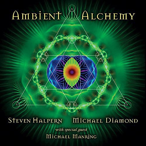 the album cover for Steven Halpern / Diamond,Michael - Ambient Alchemy