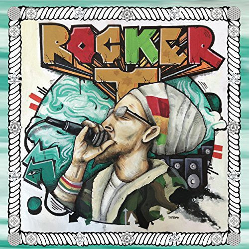 the album cover for Rocker-T - Hurban Warrior of Peace: Part Konkrete