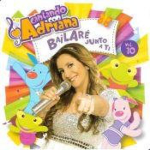 the album cover for Adriana - Cantando Con Adriana-Vol. 10