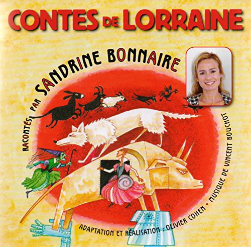 the album cover for Sandrine Bonnaire - Contes De Lorraine