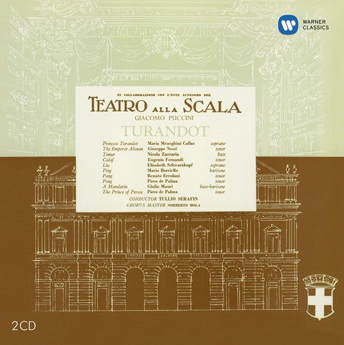 the album cover for Puccini / Callas - Turandot