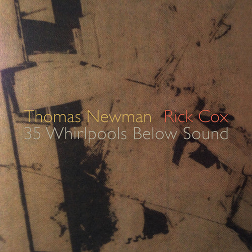 the album cover for Newman / Cox / Elmassian - 35 Whirlpools Below Sound