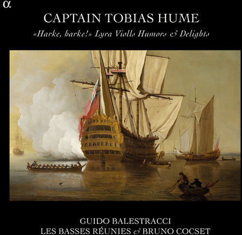 the album cover for Guido Balestracci Les Bass - Harke Harke-Lyra Violls Humors & Delights