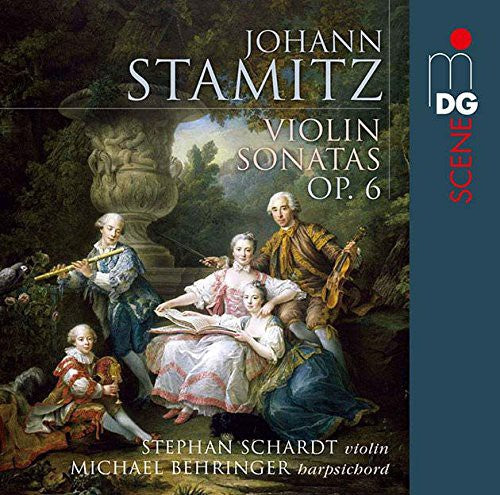 the album cover for Stamitz / Schardt / Behringer - Sonatas Op. 6