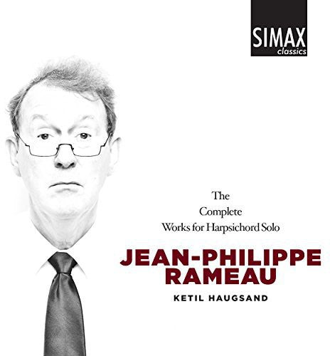 the album cover for Rameau / Ketil Haugsand - Comp Works for Harpsichord Solo