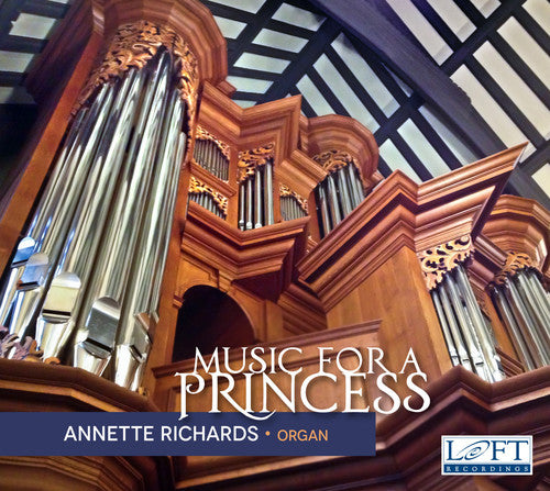 the album cover for Bach / Annette Richards - Music for a Princess