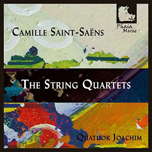 the album cover for Saint-Saens / Quatuor Joachim - STR QRTS