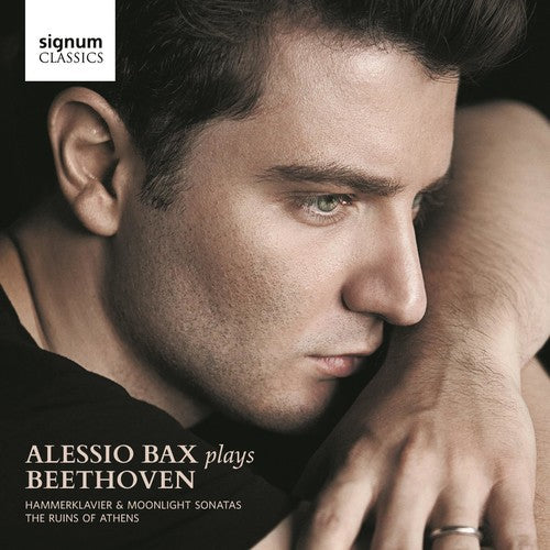 the album cover for Beethoven / Alessio Bax - Alessio Bax Plays Beethoven-Hammerklavier & Moonlight Sonatas