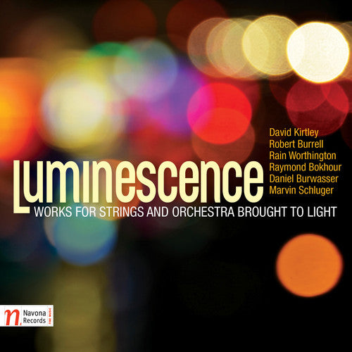 the album cover for Kirtley / Kiev Phil / Moravian Phil Orch / - Luminescence
